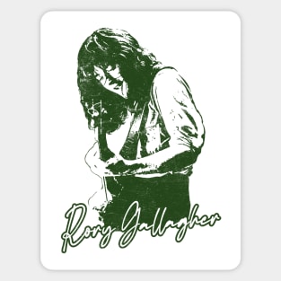 Rory Gallagher / Vintage Look Fanart Design Sticker